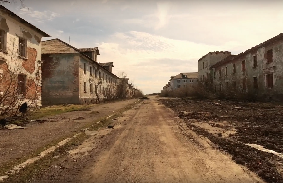Шахтёрский посёлок Воргашор, расположенный на Воркутинском кольце.Кадр из видео Алексея Михайлусова с его страницы / vk.com/alecsey1