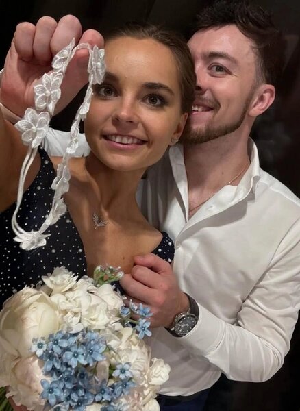 Арина Аверина и Дмитрий Алиев

