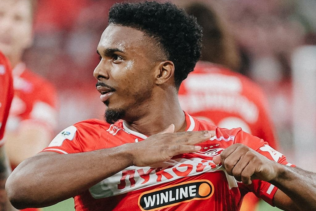 Автор первого гола "Спартака" в новом сезоне полузащитник Маркиньос. Фото из интернета.