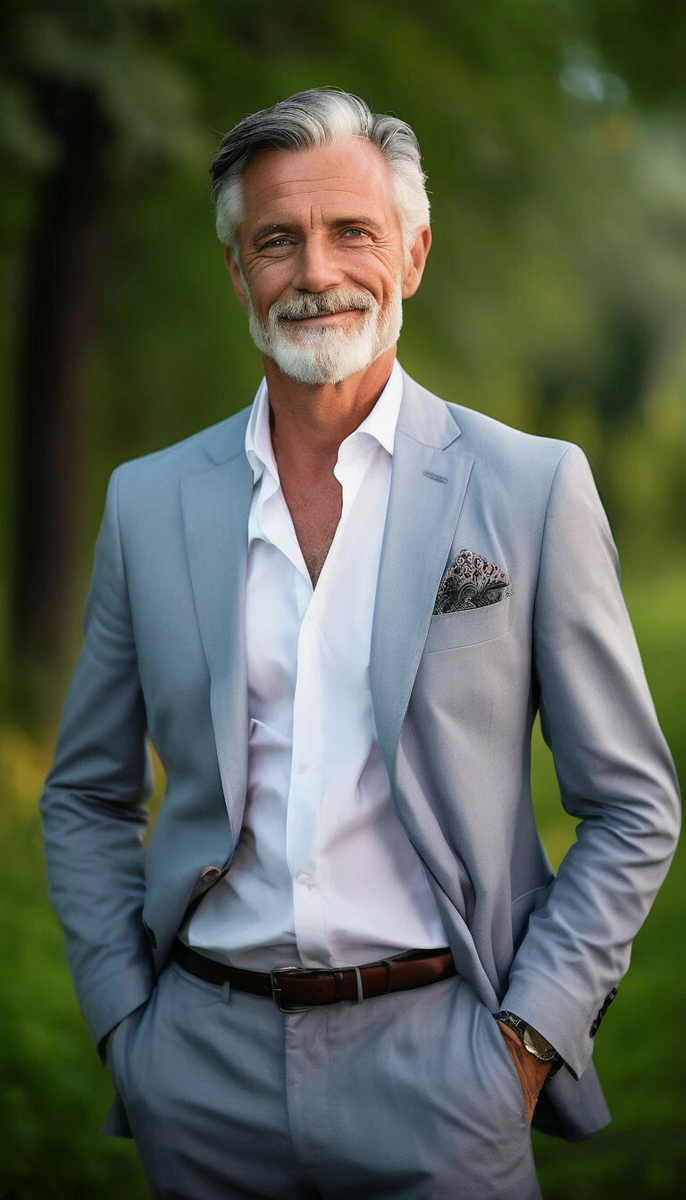 Зрелый мужчина 60 лет, деловой, уверенный в себе, с прекрасной фигурой, подтянутый и ухоженный. Кто поверит, что его тоже одолевают сомнения?