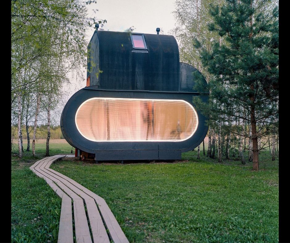 Дом как из фантастических фильмов о будущем