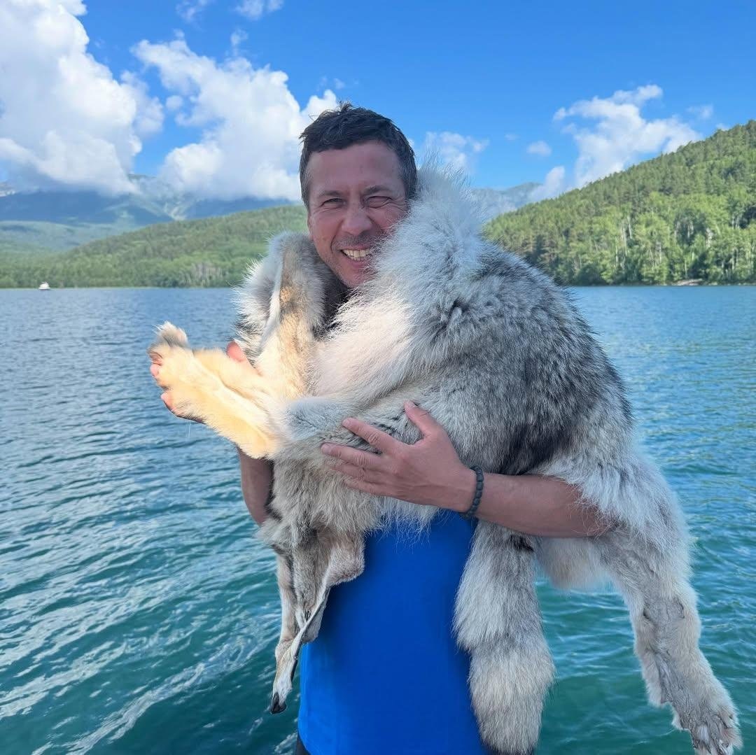    Андрей Мерзликин на Байкале