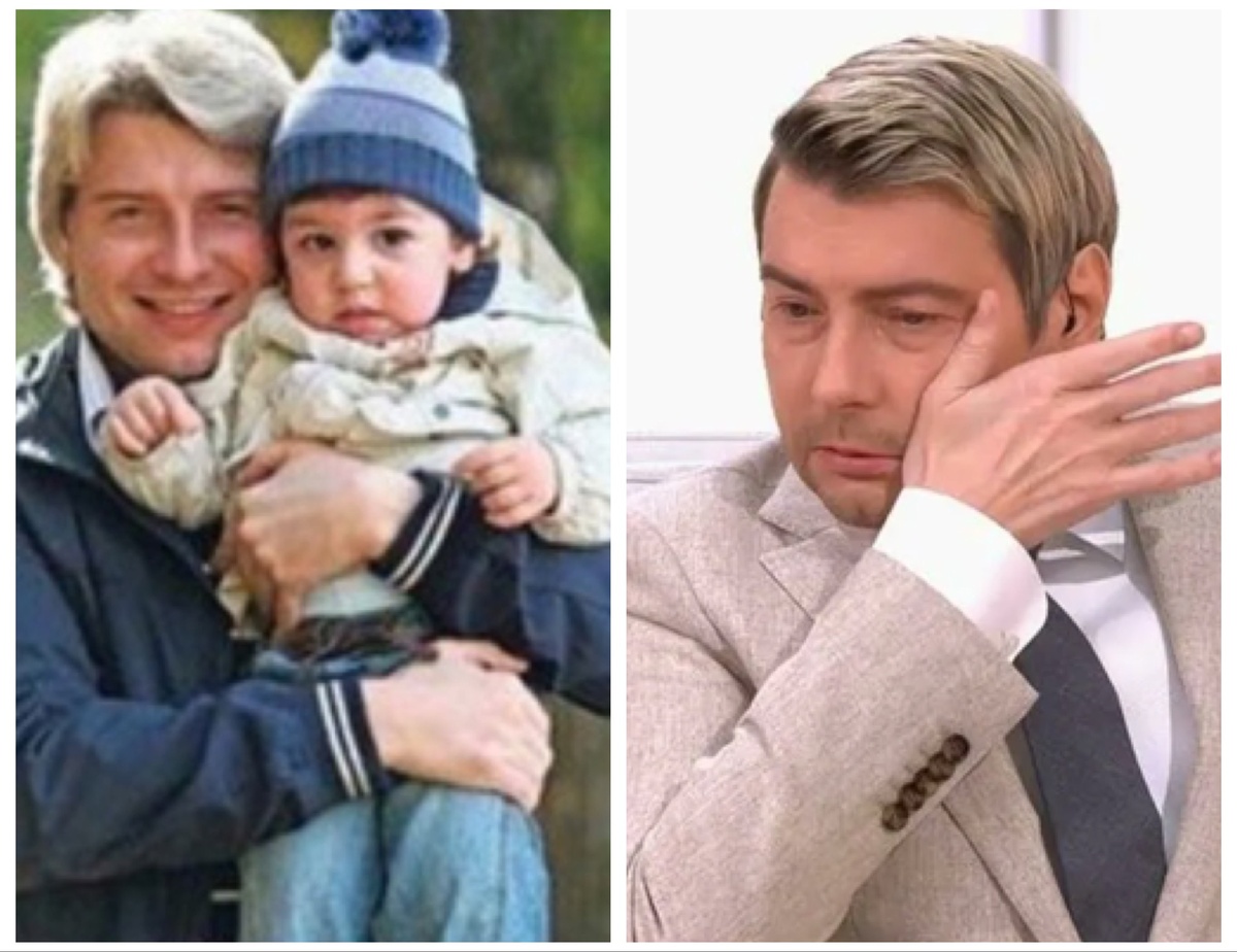 Николай Басков с сыном Брониславом 