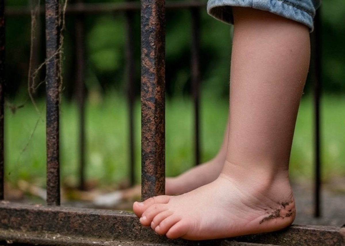    Курские спасатели помогли 10-летнему ребенку, застрявшему в воротах