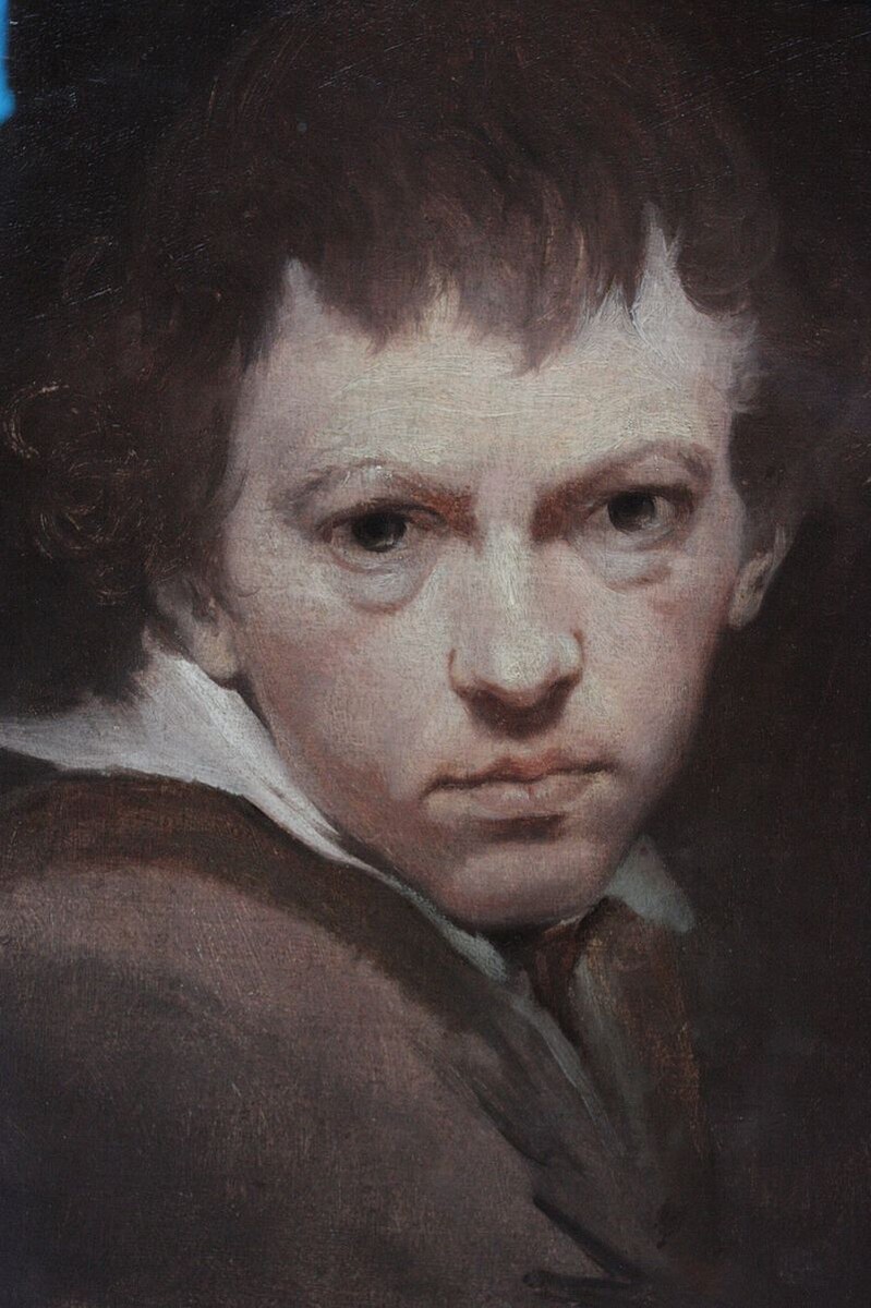Джеймс Бэрри, ирландский художник. Автопортрет. 