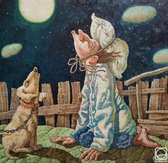 Лунная соната. Живопись от Меренкова Сергея
