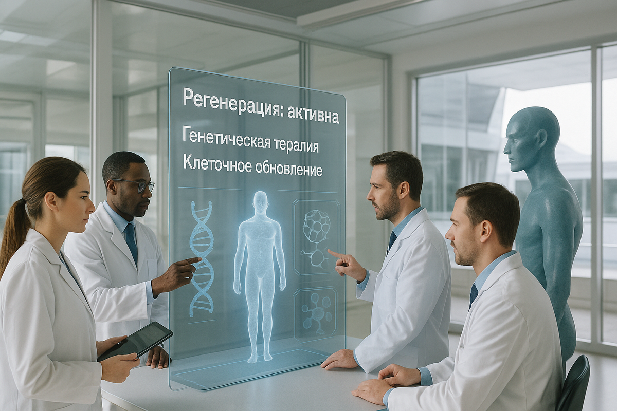 Лаборатория будущего: продление жизни с помощью ИИ.