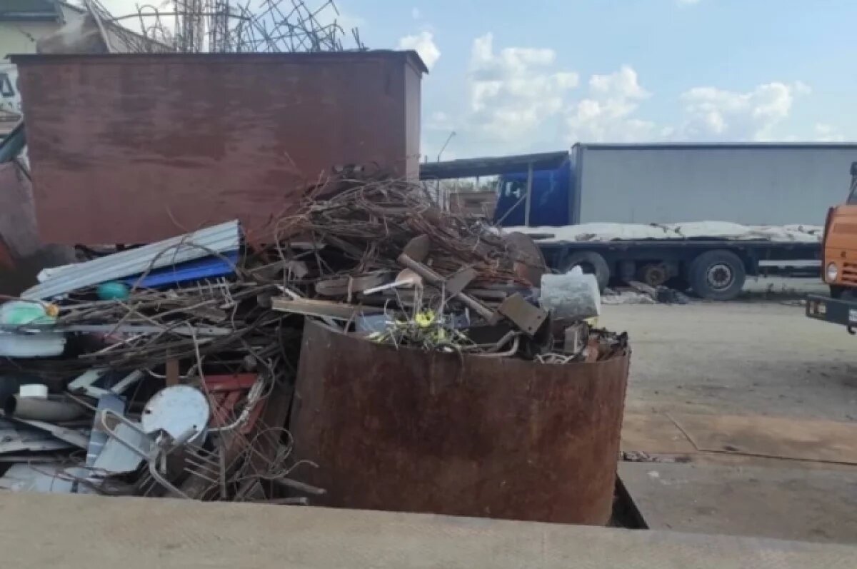    Полиция Южного Урала изъяла свыше 32 тонн черного металла в точках приёма