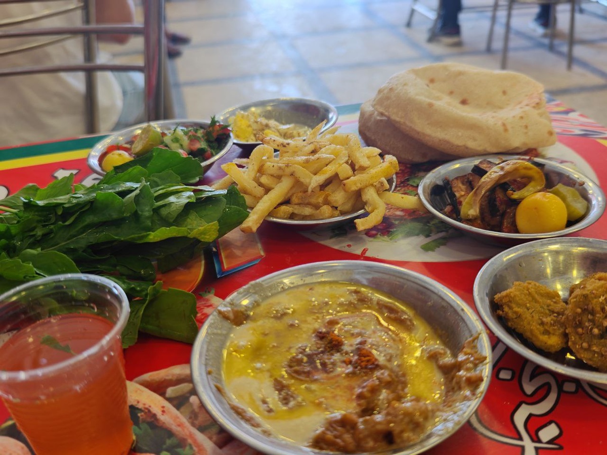 Тот самый обед в спальном районе Гизы