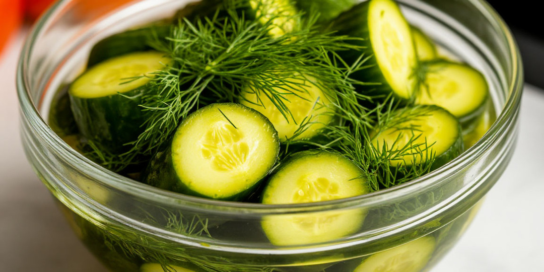 Ароматные маринованные огурчики с пикантным вкусом