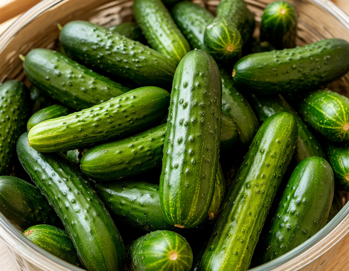 отборные огурцы с теплицы