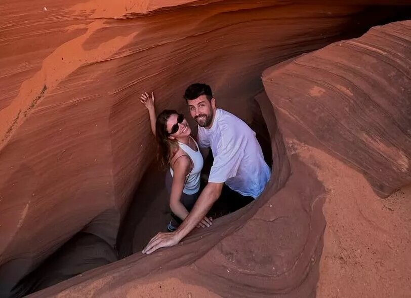    Жерар Пике и Клара Чиа отдыхают в Аризоне — вопреки слухам о разрыве