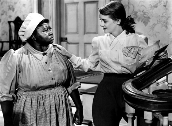 Хэтти Макдэниел и Бетт Дэвис в фильме Великая ложь, 1941 