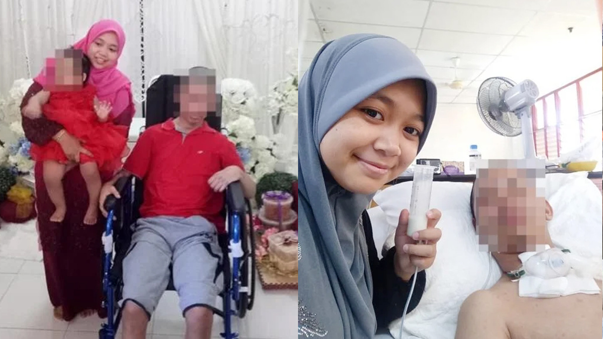 Нурул с мужем и дочерью