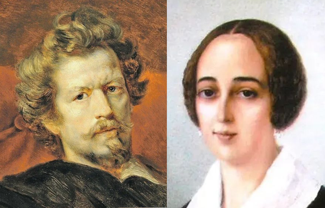 Брюллов и Эмилия Тим