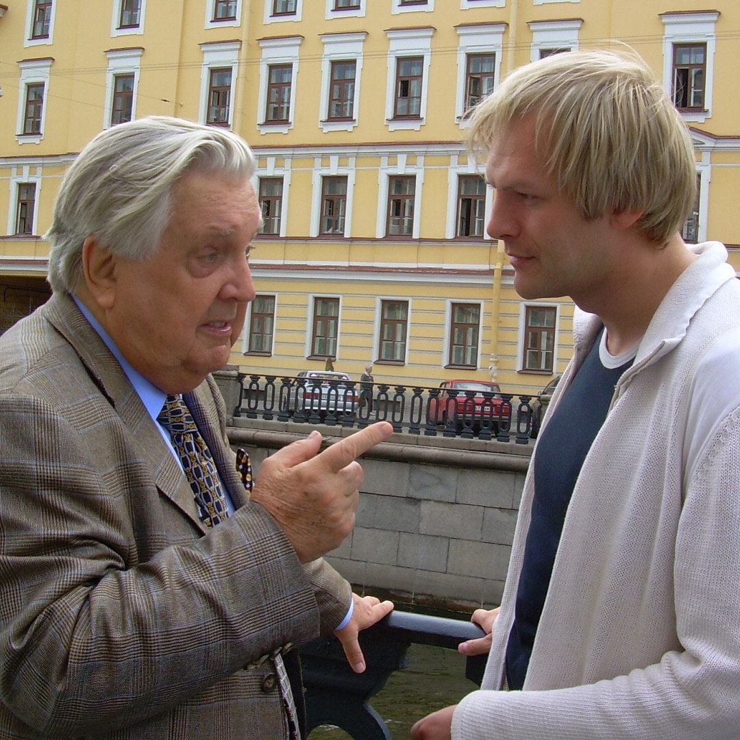 Илья Глазунов и Алексей Видов в Петербурге 