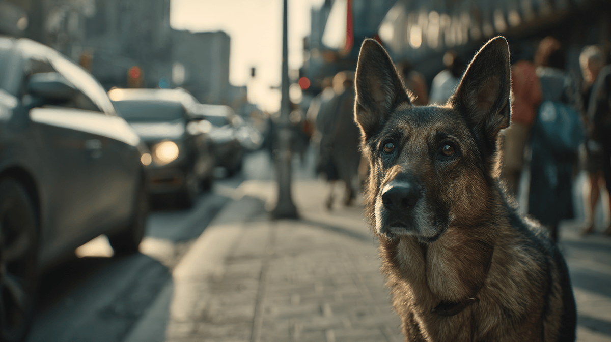 Я бы и кота догнал, но мама сказала — стоп у бордюра!