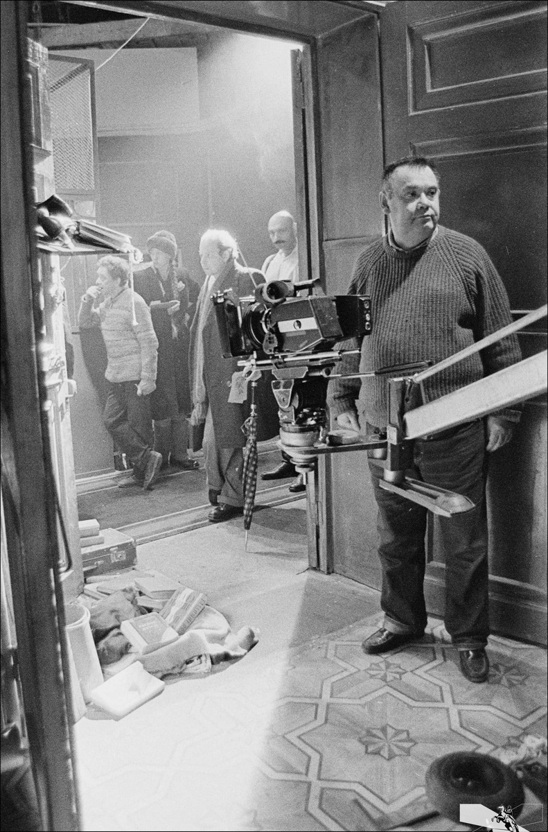 Алексей Юрьевич Герман на съемках. Фото: киностудия «Ленфильм»