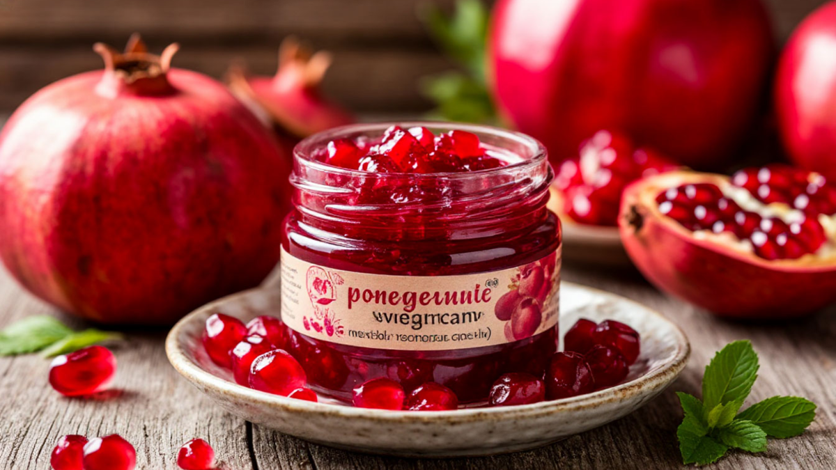 Диетическое гранатовое варенье без сахара: сладость без вреда для фигуры 🍯✨