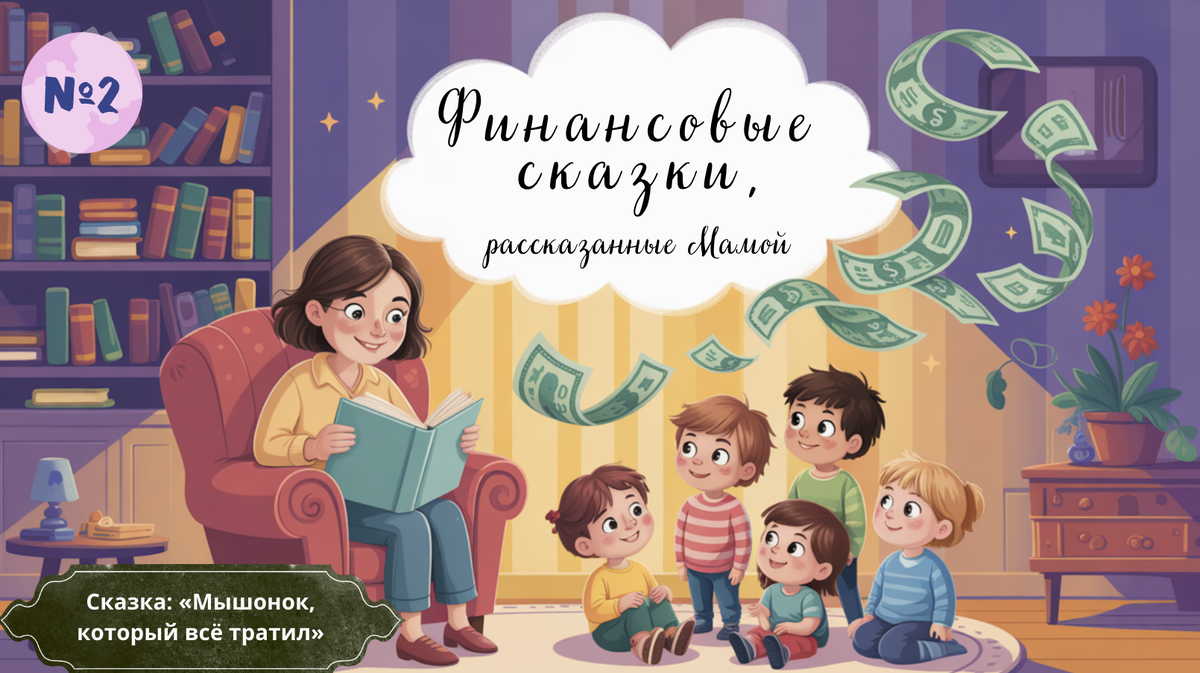 Вторая сказка, рассказанная любимой Мамой.