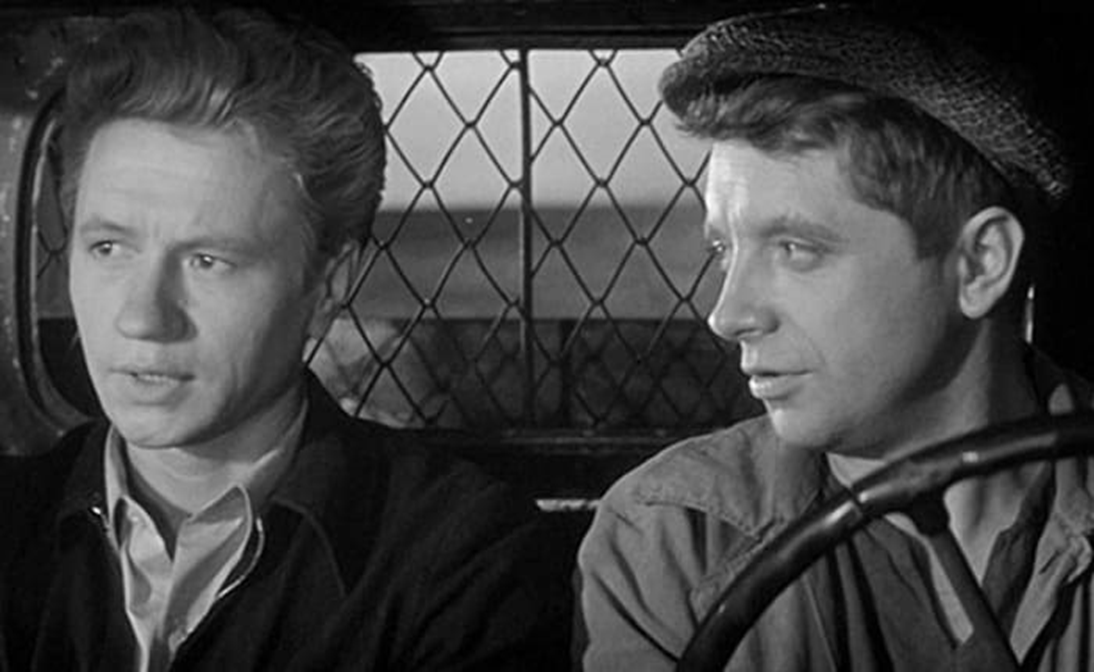 С. Л. Быковым в фильме "Алешкина любовь", 1960 год