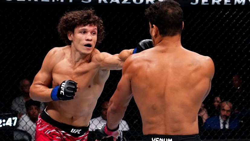     Бойцы UFC Роман Копылов и Пауло Коста Gettyimages.ru Cooper Neill / Contributor