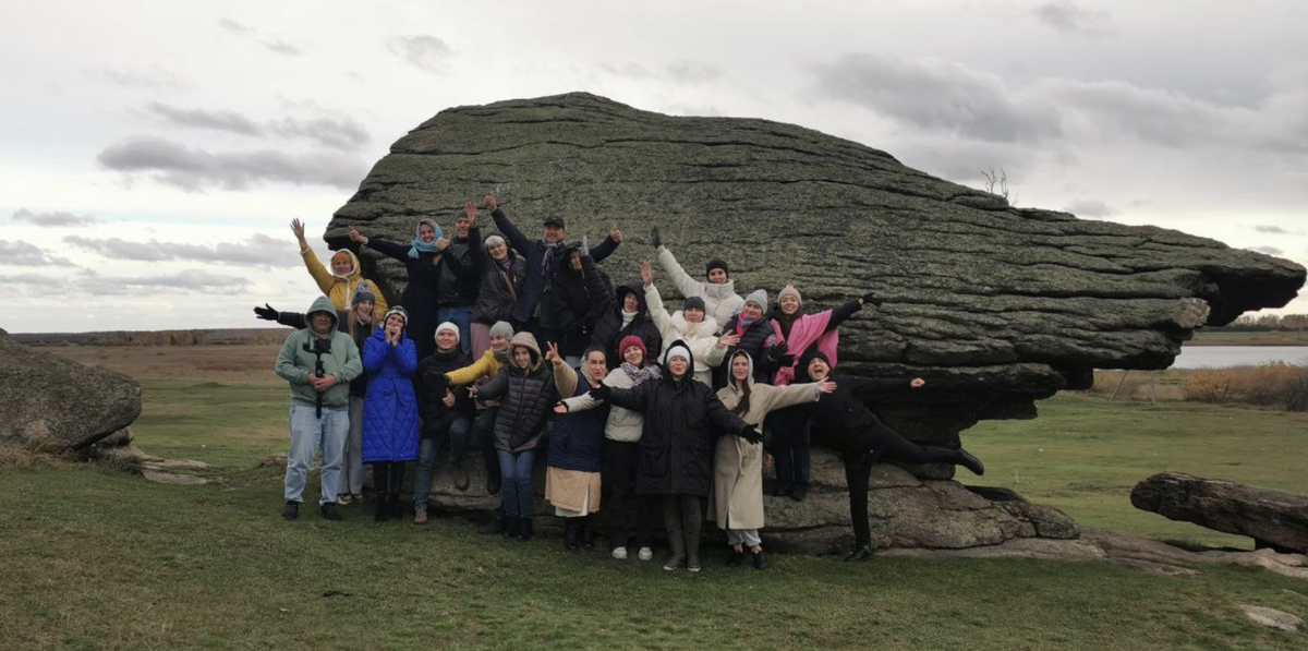 Ездили в гости к Ирине Ивановне Орда и заезжали на Большие Аллаки