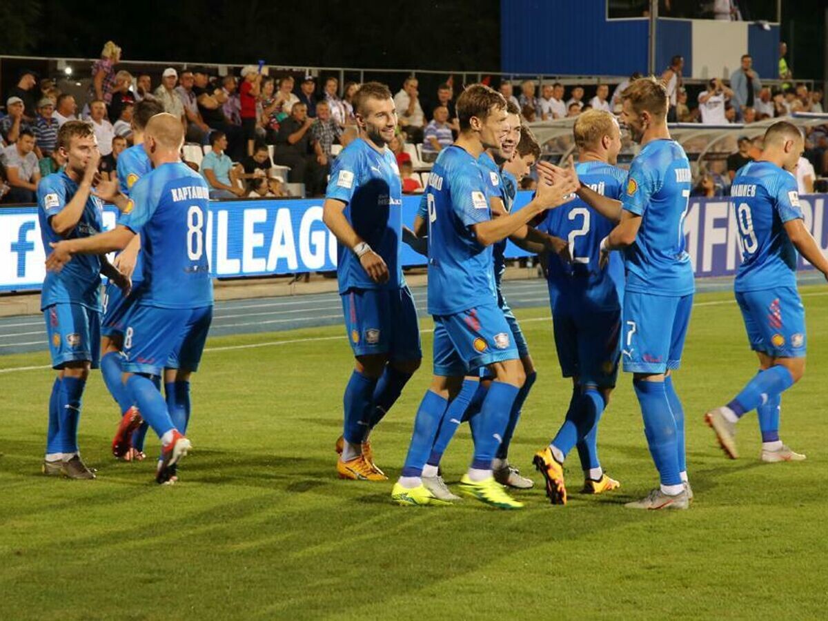    Футболисты "Чайки"© Фото : официальный сайт ФК "Чайка" (Песчанокопское)