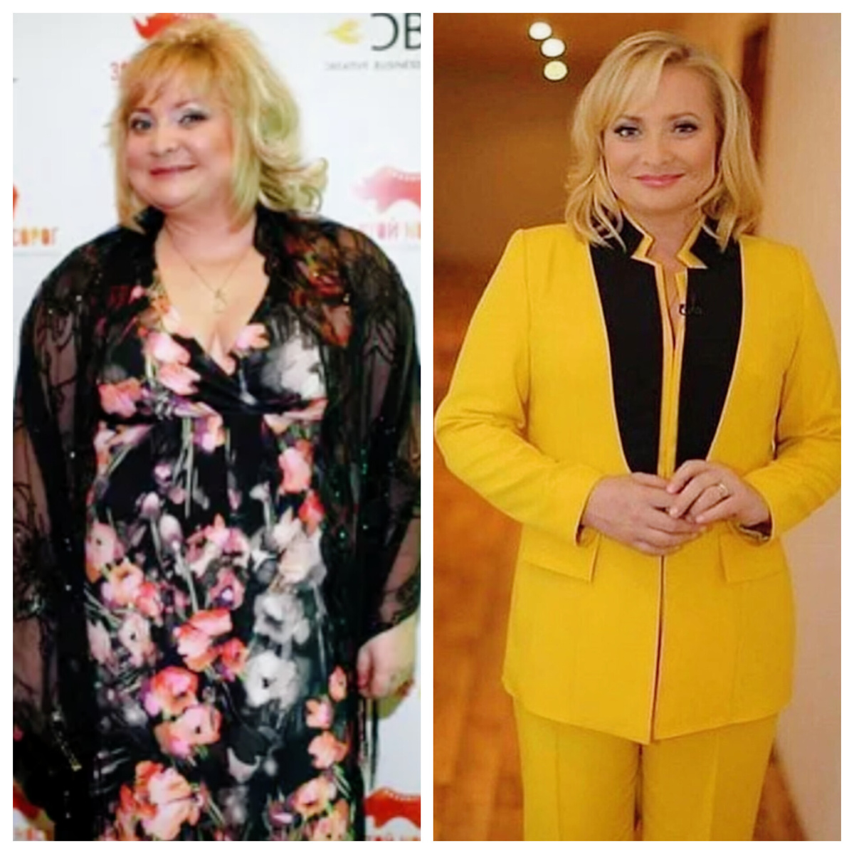 На фото: преобразившаяся Светлана Пермякова До и После