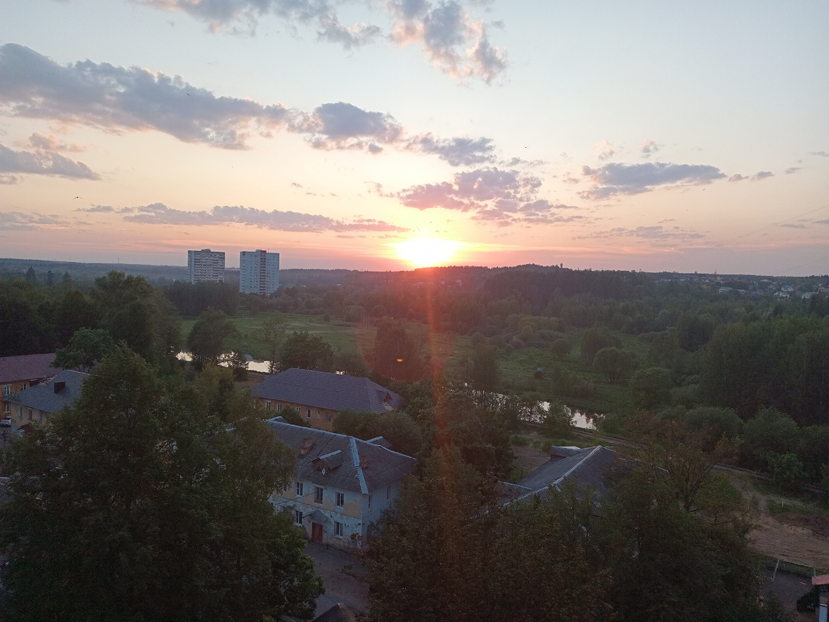 Каждый закат - неповторимая картина