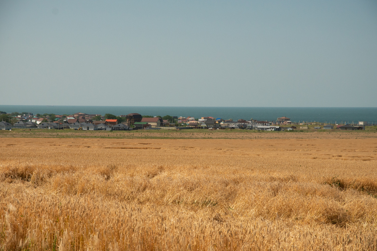 поселок Кучугуры. Фото автора блога