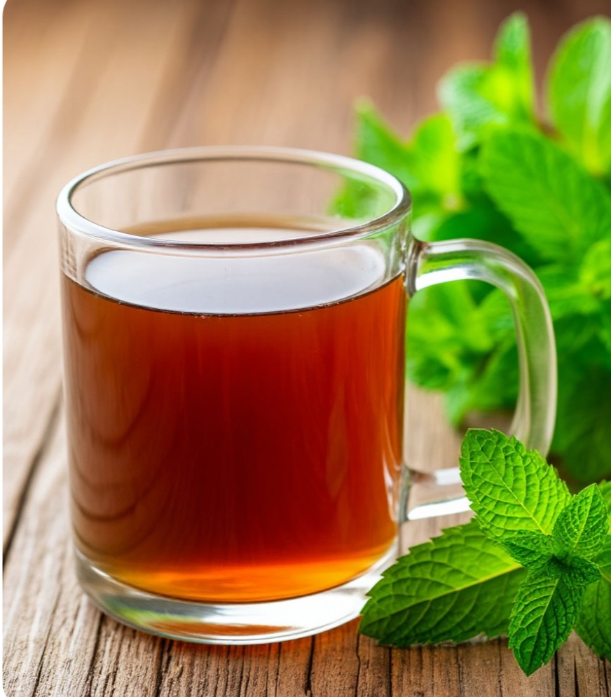 Квас - освежающий напиток.