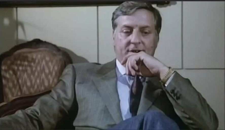 Антонио Эспиноза. Кадр из сериала "Спрут 4" (La Piovra), 1989 г.