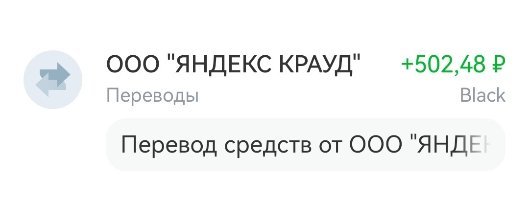 Доход с платформы Яндекс Задания 