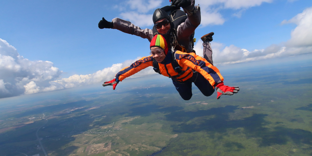 Прыжок с парашютом - рост или безрассудство? Часть 1