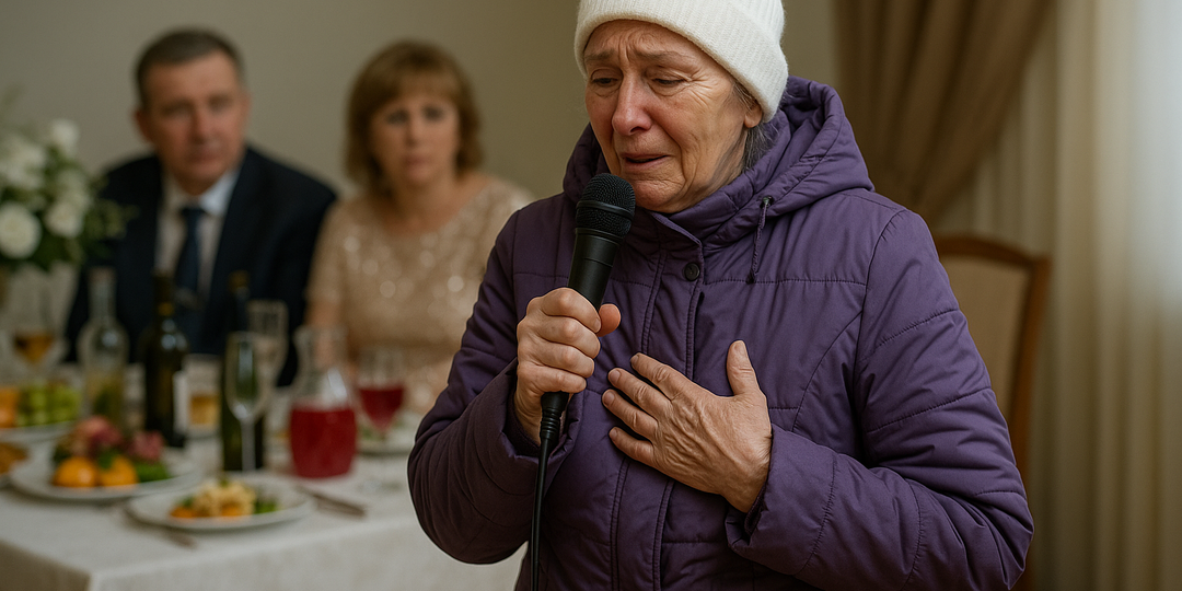 На свадьбе сын назвал мать-зечку бомжихой… А едва она взяла микрофон, сваты оцепенели...