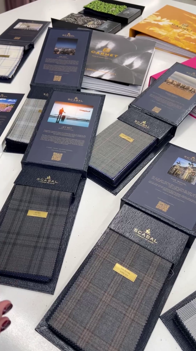 scabal ткани -Ткани скабал