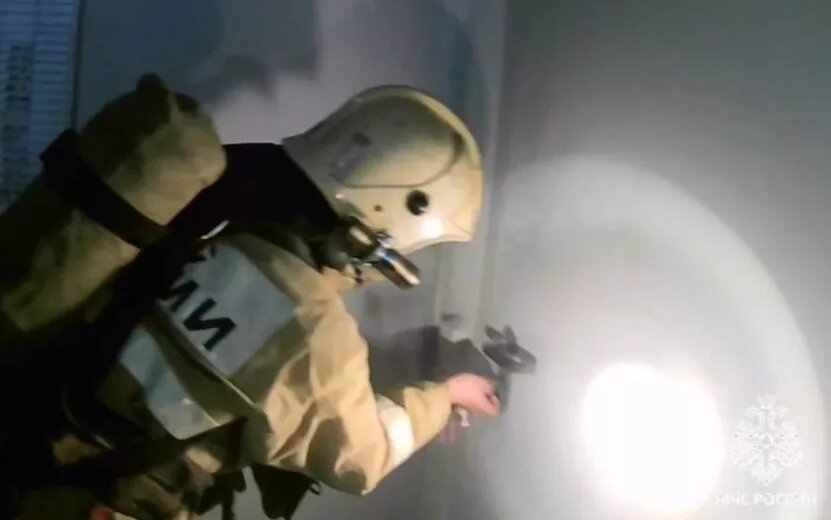    Пожар произошел в 25-этажке на ул. Пушкинской в Ижевске