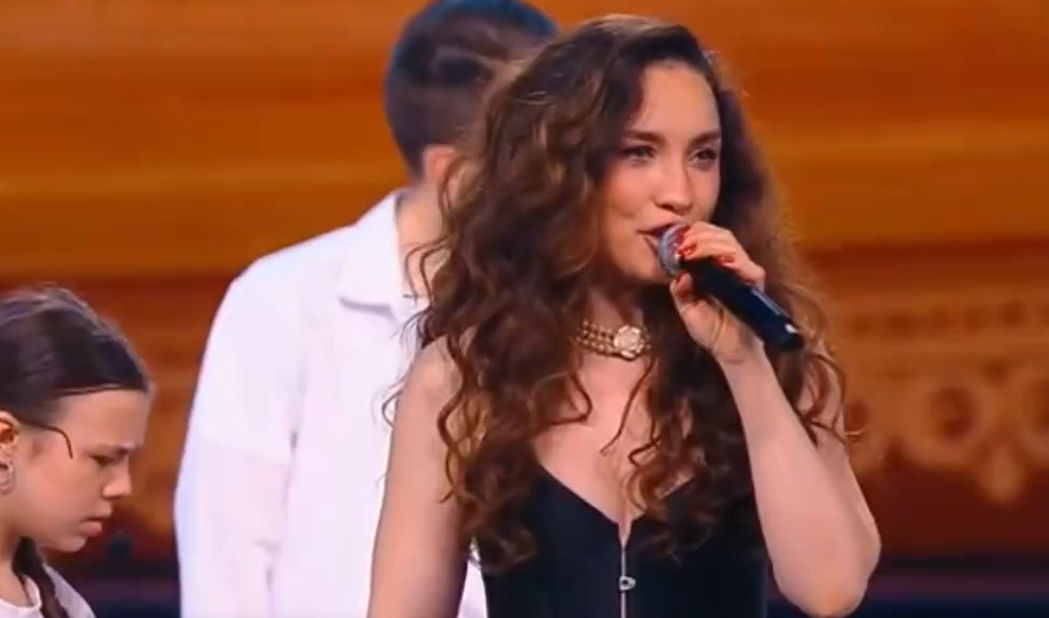 Виктория Дайнеко. Скришнот концерта Д. Тухманова (Первый канал)