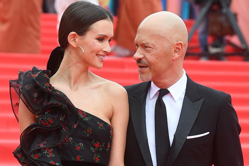    Федор Бондарчук и Паулина Андреева. Фото: ТВЦ