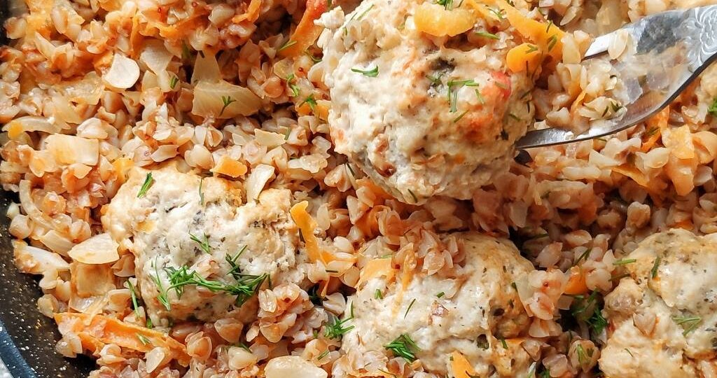 4 вкусных рецепта с гречкой для похудения с КБЖУ⬇️