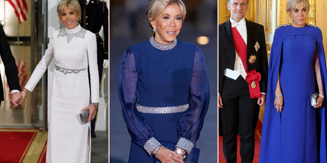 Лучшие вечерние платья Брижит Макрон