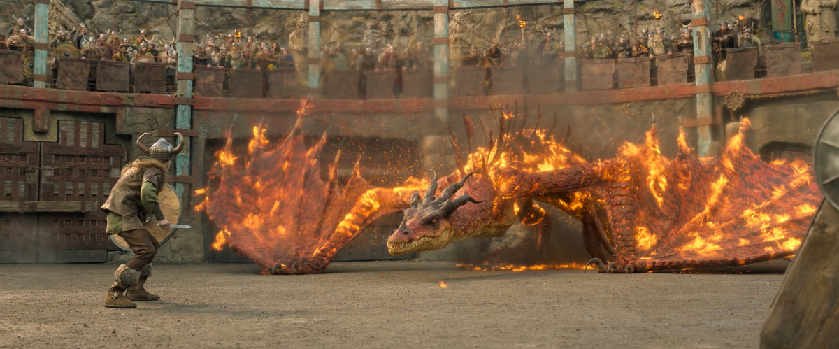 Кадр из фильма «Как приручить дракона»