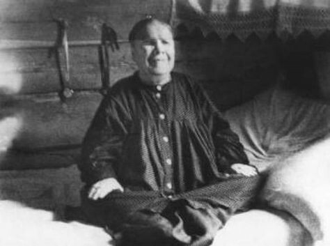 Прижизненное фото Матроны Московской.