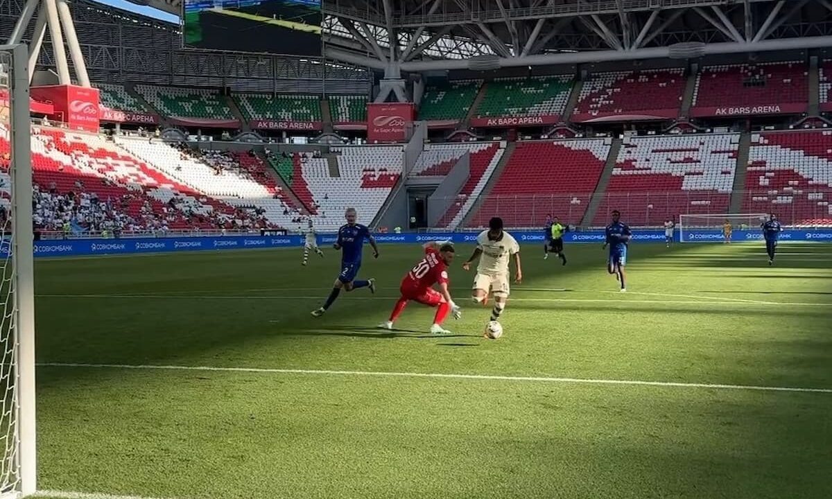    Скриншот видео t.me/fckrasnodar