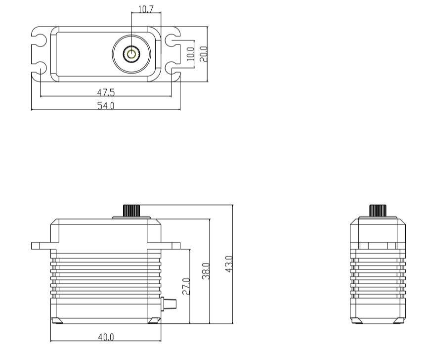 Сервопривод XQ-Power BLS8135D