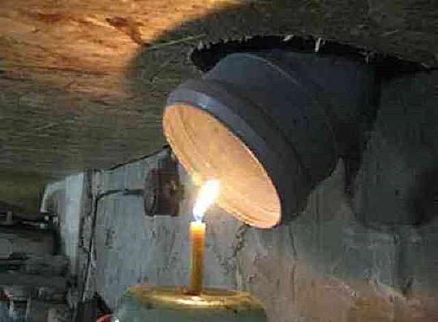 Свеча в убежище