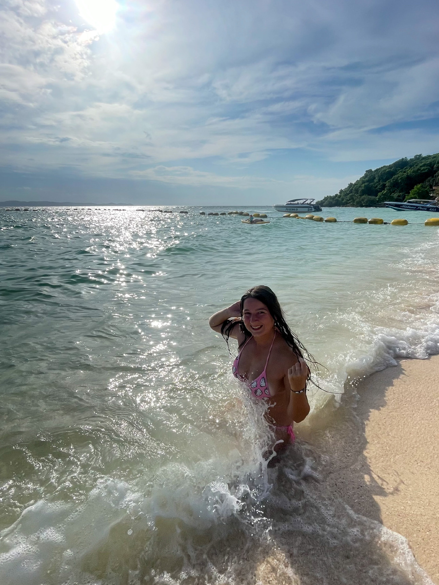 На пляже в Таиланде 