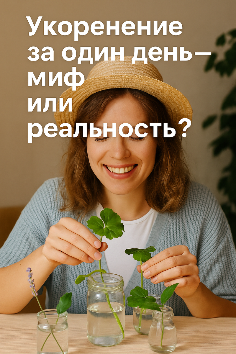 Укоренение за сутки????