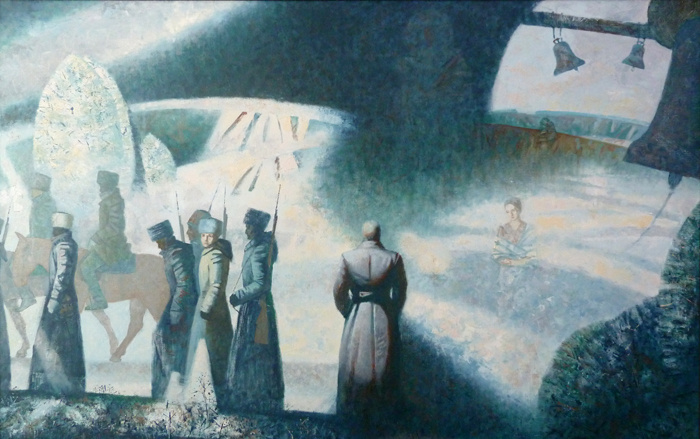 © Владимир Власов. Отечество. Холст,  масло. 96 x 150см. 2014.